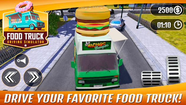 Food Truck Driving Simulator for PC screenshot 2
