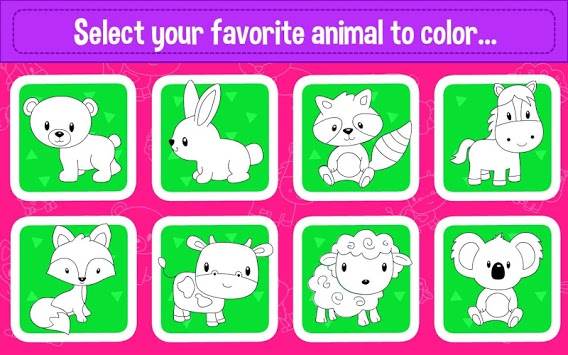 Learning & Coloring Game for Kids & Preschoolers for PC screenshot 3