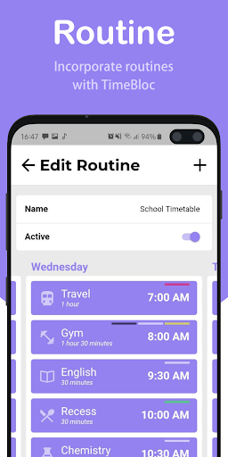 TimeBloc - Time Block, Plan, Organize & Schedule for PC screenshot 2
