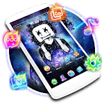 DJ Neon Galaxy Launcher Theme Live HD Wallpapers for PC
