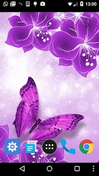 free purple glitter wallpaper for PC screenshot 2