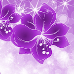 free purple glitter wallpaper APK