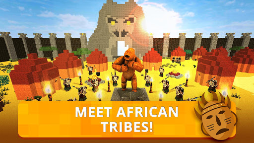 Africa Craft: City Building & Savanna Safari Games for PC screenshot 2