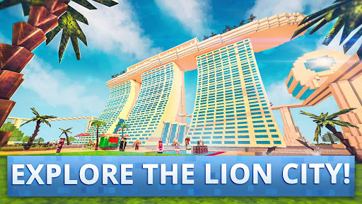 Singapore Craft: Asian Crafting & Building Game for PC screenshot 1