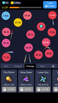 Idle Knife - Simulation&Weapon Evolution for PC screenshot 1