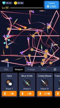 Idle Knife - Simulation&Weapon Evolution for PC screenshot 2