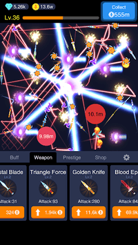 Idle Knife - Simulation&Weapon Evolution for PC screenshot 3