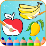 Fruits Coloring Book & Drawing Book APK