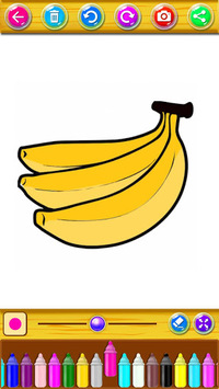 Fruits Coloring Book & Drawing Book for PC screenshot 3