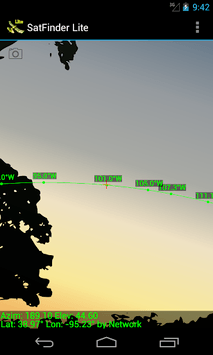 SatFinder Lite - TV Satellites for PC screenshot 1