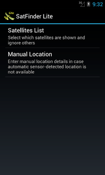 SatFinder Lite - TV Satellites for PC screenshot 3