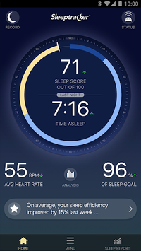 Sleeptracker for PC screenshot 1