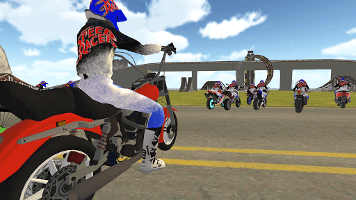 Bike Rider vs Cop Car City Police Chase Game for PC screenshot 3
