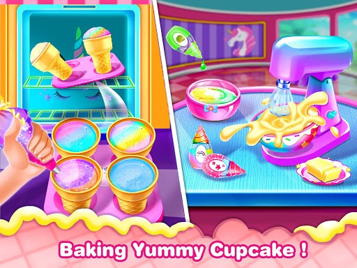 Ice Cream Cone Cupcake-Cupcake Mania for PC screenshot 2