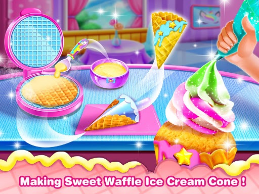 Ice Cream Cone Cupcake-Cupcake Mania for PC screenshot 3