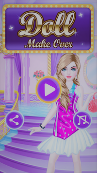 Dream Doll Makeover | Princess Salon Barbie Doll for PC screenshot 3