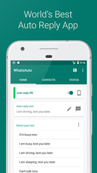 WhatsAuto - Auto Reply App for PC screenshot 1