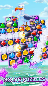 Pirates & Pearls - A Match 3 Pirate Puzzle Game for PC screenshot 2