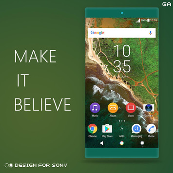 Pixel N Theme - XPERIA ON™ for PC screenshot 3