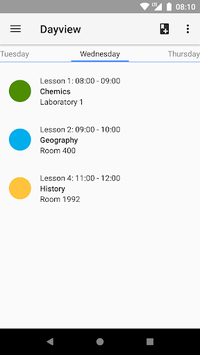 Timetable for PC screenshot 2