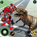 Wild Dinosaur Attack Vs Super Dragon Flying Robot for PC
