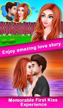 My First Love Kiss Story - Cute Love Affair Game for PC screenshot 1
