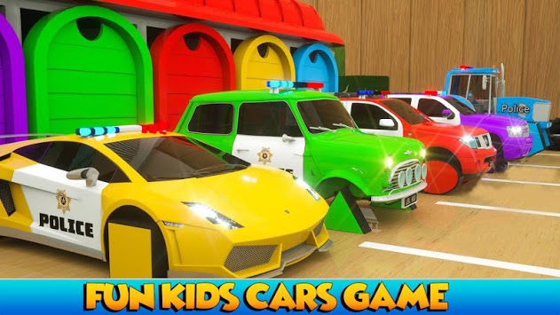 Learn Colors & Shapes: Kids Car Race for PC screenshot 2