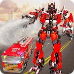 Robot Transformation Fire Truck: Real Robot Wars APK