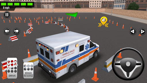 Emergency Car Driving Simulator for PC screenshot 1