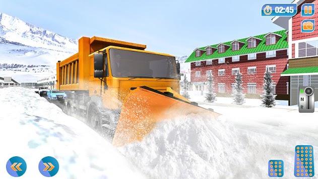 City Snow Blower Truck: Excavator Snow Plow Games for PC screenshot 1