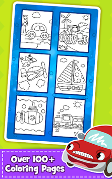 Cars Coloring Book for Kids - Doodle, Paint & Draw for PC screenshot 2