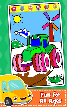 Cars Coloring Book for Kids - Doodle, Paint & Draw for PC screenshot 3