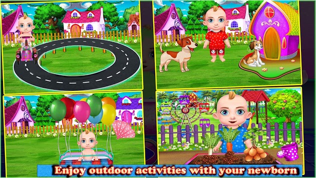 Sweet Baby Girl Cleaning Baby Care Game for PC screenshot 2