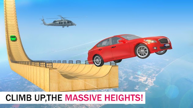 Crazy Car & Impossible Track Racing Ramp Car Stunt for PC screenshot 3