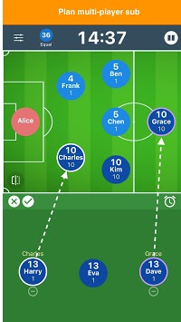 SubTime: playing time and sub tracking for coaches for PC screenshot 2
