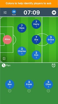 SubTime: playing time and sub tracking for coaches for PC screenshot 3