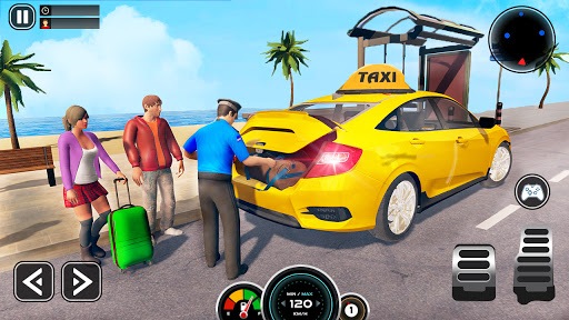Grand Taxi Simulator : Modern Taxi Games 2021 for PC screenshot 1