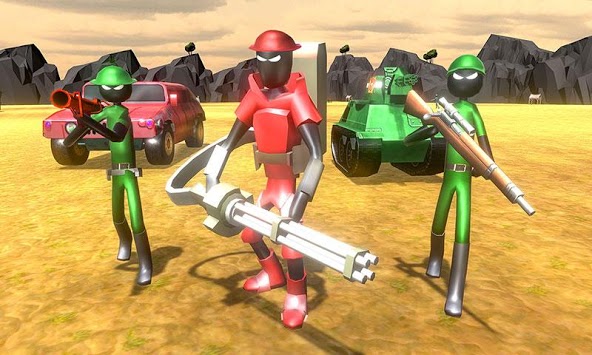 Battle Simulator World War 2 - Stickman Warriors for PC screenshot 2