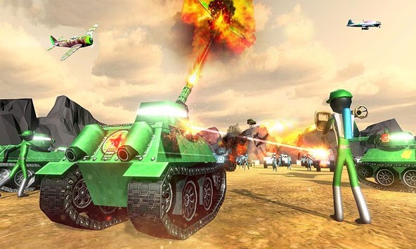 Battle Simulator World War 2 - Stickman Warriors for PC screenshot 3