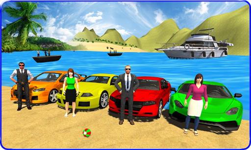 Water Surfing Car Racing 3D for PC screenshot 1