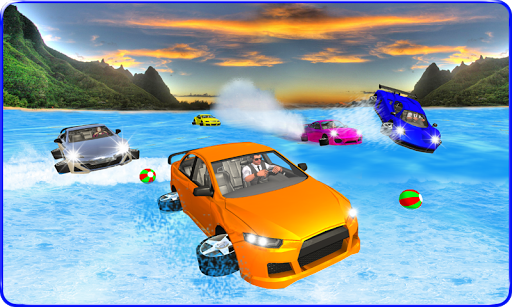 Water Surfing Car Racing 3D for PC screenshot 3