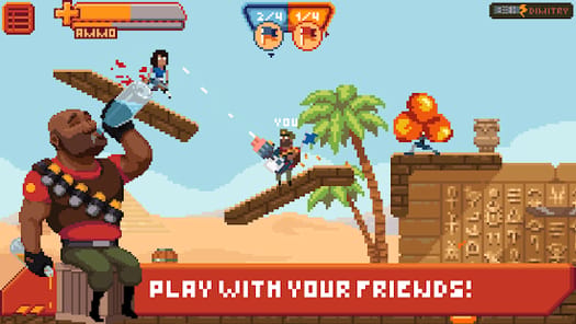Gangfort - online 2D shooter for PC screenshot 1