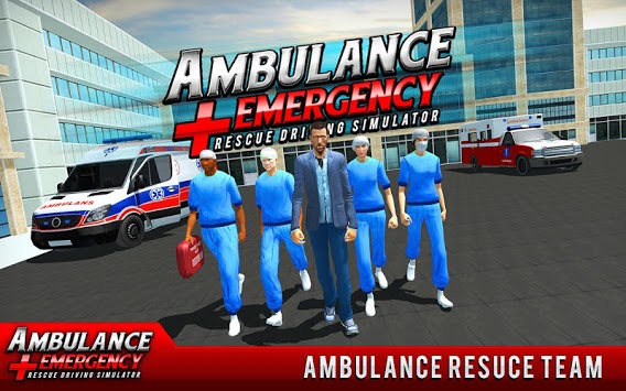 911 Ambulance City Rescue: Emergency Driving Game for PC screenshot 2