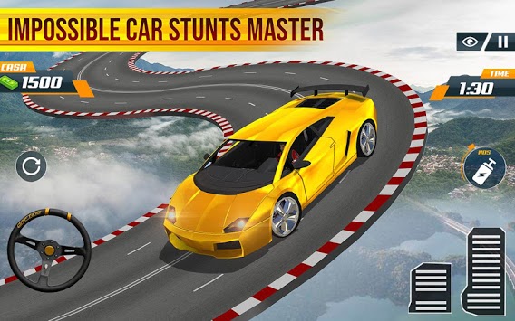 Speed Car Stunts 2018: Extreme Tracks Racing Games for PC screenshot 3
