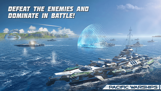 Pacific Warships: Online 3D War Shooter for PC screenshot 2