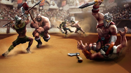 Gladiator Heroes Clash: Fighting and strategy game for PC screenshot 1