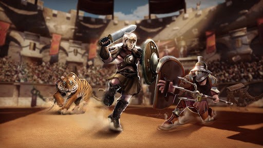 Gladiator Heroes Clash: Fighting and strategy game for PC screenshot 3