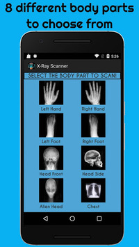 X-Ray  Scanner Prank-Camera Body Scanner Simulator for PC screenshot 1