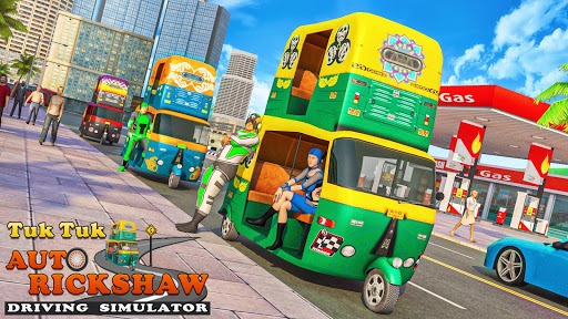 Tuk Tuk Auto Rickshaw Driving Simulator for PC screenshot 1
