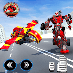 Moto Robot Transformation: Robot Flying Car Games for PC